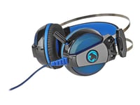 Nedis Ghst500bk - Headset - 7.1-Kanals - Fullstorlek - Kabelansluten - Usb - Svart, Blå