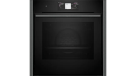 Neff B64CT73G0B N90 Slide and Hide Built-In Electric Single Oven Graphite