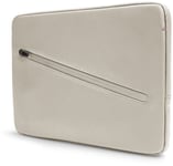 Decoded Frame Sleeve with Zipper (Macbook Pro 13/14) - Beige