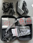 NINTENDO DSI Charger, Car Charger, Earphones, 3x Stylus, Case, Cloth, Screen pro