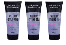 Alberto Balsam Styling Gel Wet Look Hair Styling Gel Long Lasting 3 x 200ml
