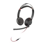 POLY C5220 BLACKWIRE STEREO HEADSET