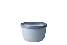 Mepal - Bol Multi-Usage Cirqula - Nordic Blue - capacité 1000 ML - Couvercle Amovible - incassable - étanche – Stockage au congélateur, Stockage à Froid – Passe au Lave-Vaisselle