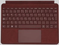 Microsoft Surface Go Signature Type Cover Keyboard - QWERTY Spanish - Burgundy