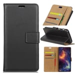 Huawei P Smart Fodral I Äkta Läder- Svart Black Svart