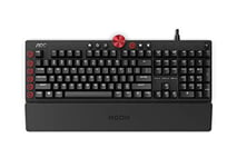 AOC Agon AGK700 Gaming Keyboard - German Layout - Cherry MX Red Switches - Anti-Ghosting G-Tools Software - N-Key Rollover