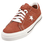 Converse One Star Pro Ox Mens Red Oak White Fashion Trainers - 11 UK