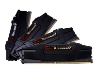 G.Skill Ripjaws V - DDR4 - sats - 32 GB: 4 x 8 GB - DIMM 288-pin - 4000 MHz / PC4-32000 - CL15 - 1.5 V - ej buffrad - icke ECC - classic black