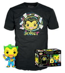 Funko POP  TEE DC - Joker - BKLT - Large - Nan - T-Shirt - Clothes With Col