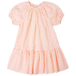 Kidsagogo Mila Petit Prickig Klänning Vivid Pink | Rosa | 8-9 years