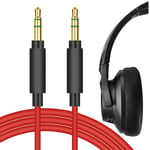 Geekria Audio Cable for Mpow 059, Anker Life Q35, Life Q30, Vortex (4 ft)