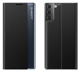Flip Fodral Slim - Samsung Galaxy S21 Time Window Svart