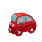 Peppa Pig Greta Gris - bil av trä Färgmix