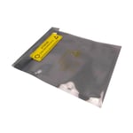 100 x SHL Brand Antistatic Metallic Shielding bag 4 x 6 inch (10 x 15.5 cm) with 100 labels
