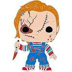 Funko Pop! Large Enamel Pin Horror: Chucky - ChuckyPin en Émail - Broche Fantaisie Mignonne à Collectionner - pour Les Sacs à Dos et Sacs - Idée de Cadeau - Produits Officiels