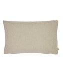 furn. Malham Shearling Fleece Rectangular Cushion Cover - Beige - One Size