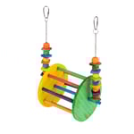 TIAKI Big Wheel fågelgunga - Storlek L: L 30,5 x B 23 x H 15 cm