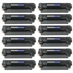 12 Balck Toner Cartridge for HP LaserJet Pro M1212nf M1214nfh M1217nfw CE285A