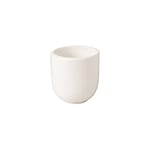 Villeroy & Boch - NewMoon mug without handle, modern cup for tea and coffee, premium porcelain, white, dishwasher safe