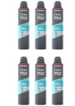 Dove Men+Care Clean Comfort Anti Perspirant Deodorant 250ml x 6