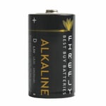 Batteri alkaline D LR20 2-pk. - Firefly