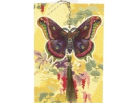Madame Treacle B6-carnet och tagg med kuvert - Fjäril