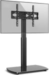 RFIVER TV Floor Stand Slim Corner TV Stand with Bracket for 32 to 65 inch TVs,