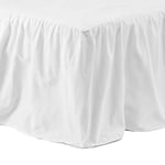 Venture Home Sängkappa Pixy Bed Skirt Cotton romantic - White / 200*120 15962-502