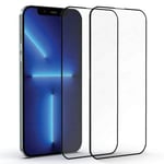 2-Pack iPhone 13 / 13 Pro Härdat glas Heltäckande Skärmskydd
