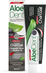 Aloe Dent Charcoal Toothpaste Fluoride Free, Natural Action, Vegan, Cruelty Free
