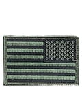 Rothco Patch U.S. Flagga - Stryk/Sy På (Röd / vit blå, One Size) Size Röd blå
