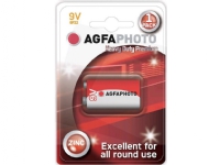 Agfa Battery AgfaPhoto Heavy Duty 6F22 9V sheet/1pcs zinc