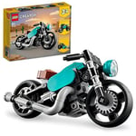 LEGO 31135 Creator 3in 1 Vintage Motorcycle Set Classic Motorbike Toy To Stree