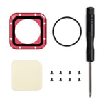 Lens Replacement Kit Repair Part for GoPro Hero 4/5 Session Red