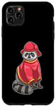 iPhone 11 Pro Max Racoon Firefighter Fire department Case