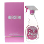 Moschino Pink Fresh Couture Eau de Toilette For Her 100ml Spray RRP £66, New