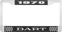OER LF120170A nummerplåtshållare 1970 dart - svart