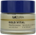 Lacura Gold Vital Night Cream with Manuka Honey Extract Very Mature Skin 50 Ml