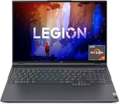 Lenovo Legion 5 Pro Gaming Portable, écran 16" 2,5 K IP5 500 nits 165 Hz, AMD Ryzen 7 6800H, RAM 2 x 8 Go, 1 to SSD, NVIDIA GeForce RTX 3060 6 Go GDDR6, Windows 11, Clavier rétroéclairé, Storm Grey