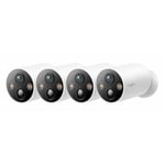 TP-Link Tapo C4254 Smart Wire-Free Security Camera - 4 Pack