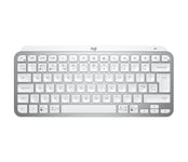 Logitech MX Keys Mini for Business tastatur RF trådløs + Bluetooth QWERTY Internasjonal britisk engelsk Aluminium, Hvit