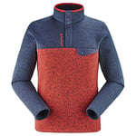Lafuma - Cloudy Sweater M - Sweat Polaire pour Homme - Randonnée, Trekking, Lifestyle - Bleu/Rouge