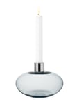 Pluto Candlestick Grey Orrefors