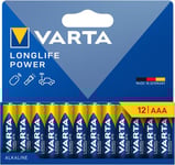 Varta Longlife Power AAA batteri 7042371 12-pack (blå)