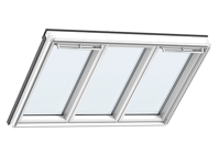 VELUX GGLS FFK F06 2066 TAKVINDU STUDIO 3 i 1 Hvitmalt 188x118 cm