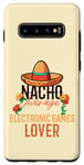 Coque pour Galaxy S10+ Nacho Amateur de jeux électroniques moyen