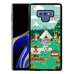 Samsung Galaxy Note 9 Soft Case (svart) Animal Crossing