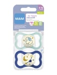 Mam Air Night Blue 6-16M Baby & Maternity Pacifiers & Accessories Pacifiers Multi/patterned MAM