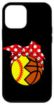 iPhone 12 mini Softball Basketball Player Mom Funny Ball Mom Case