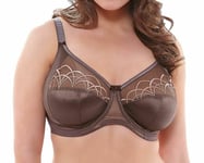 Elomi Cate El4030 W Underwired Full Cup Banded Bra Pecan (pcn) 44 Hh Cs